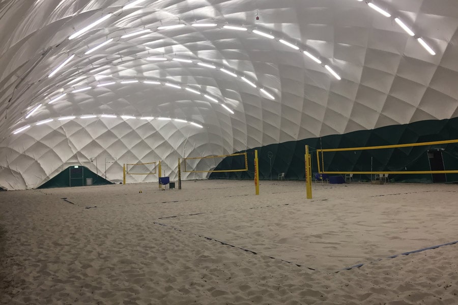 Bild Traglufthalle Beachvolleyball