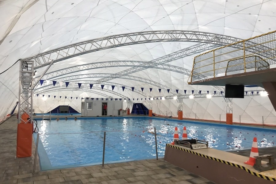 Bild Traglufthalle Schwimmbad