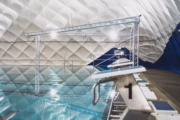 Traglufthalle Schwimmbad