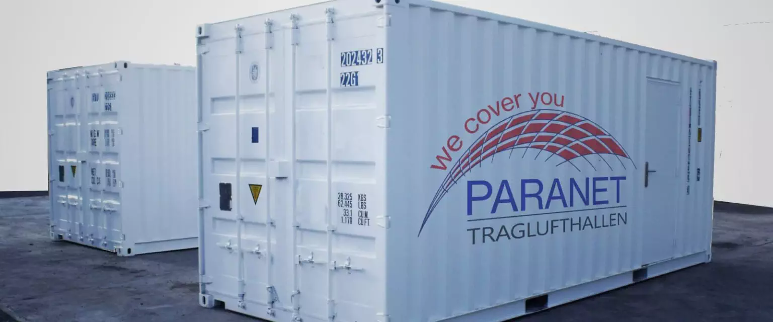 Miet- und Kaufprozess einer Traglufthalle